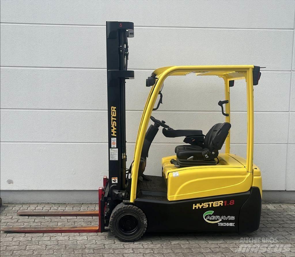 Hyster J 1.8 XNT Elektriske trucker