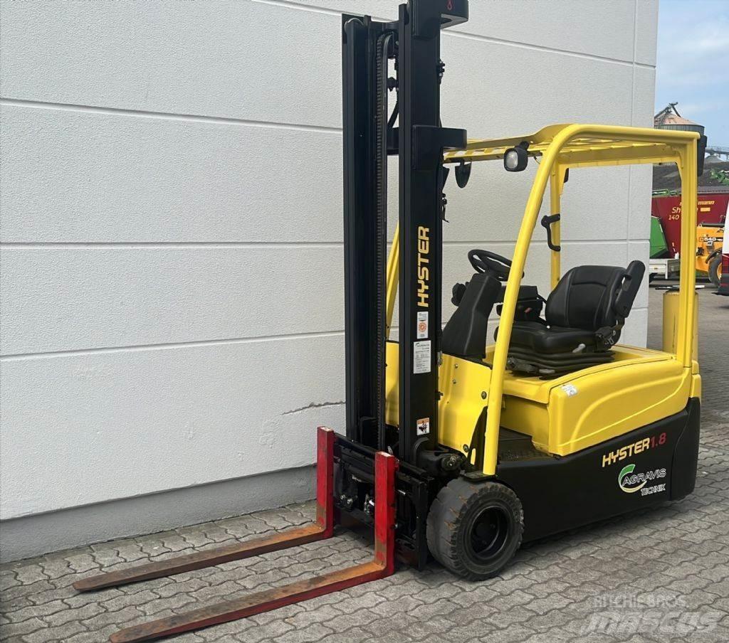 Hyster J 1.8 XNT Elektriske trucker