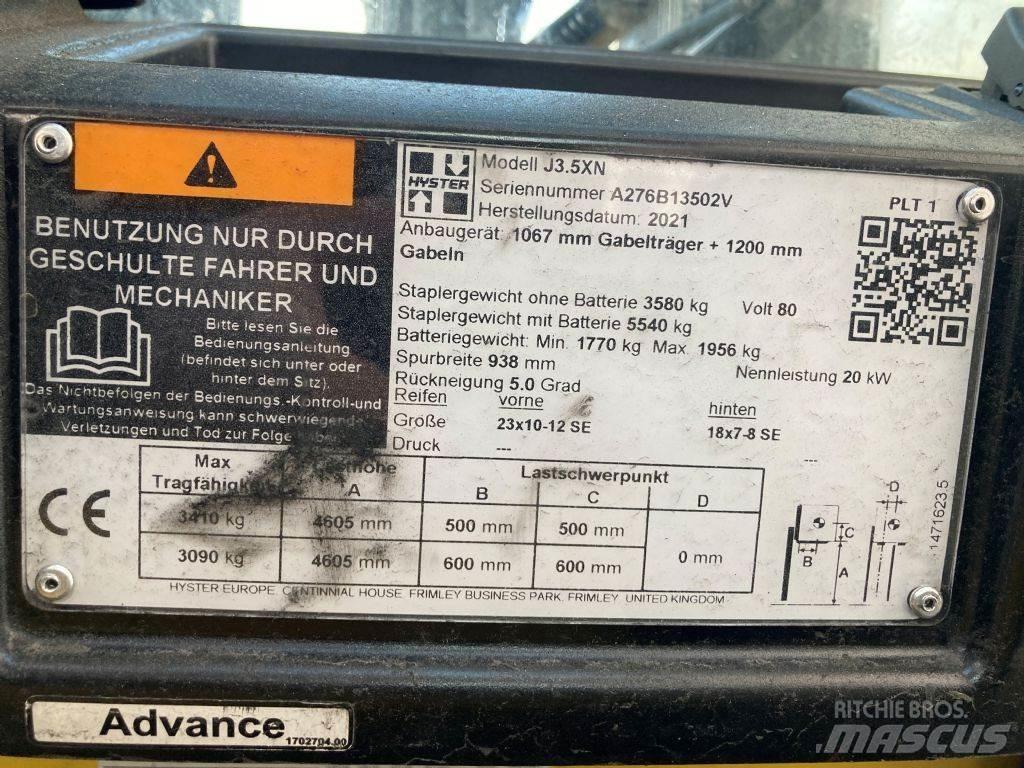 Hyster J 3.5 XN Elektriske trucker