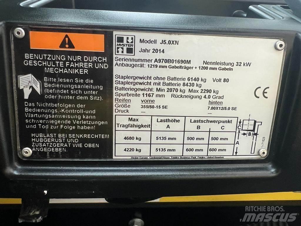 Hyster J 5.0 XN Elektriske trucker
