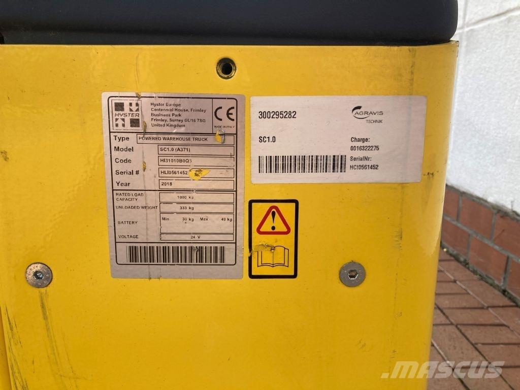 Hyster SC 1.0 Ledestablere