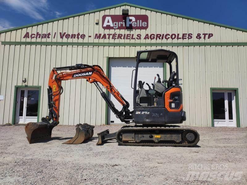 Doosan DX27Z Minigravere <7t