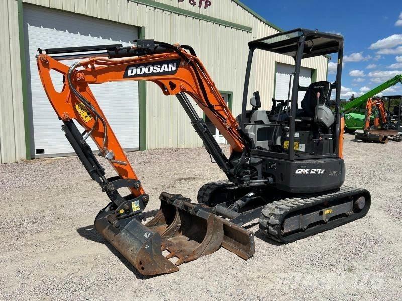 Doosan DX27Z Minigravere <7t
