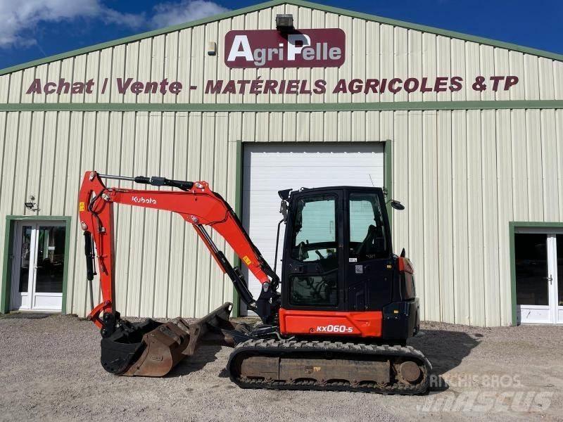Kubota KX060-5 Minigravere <7t