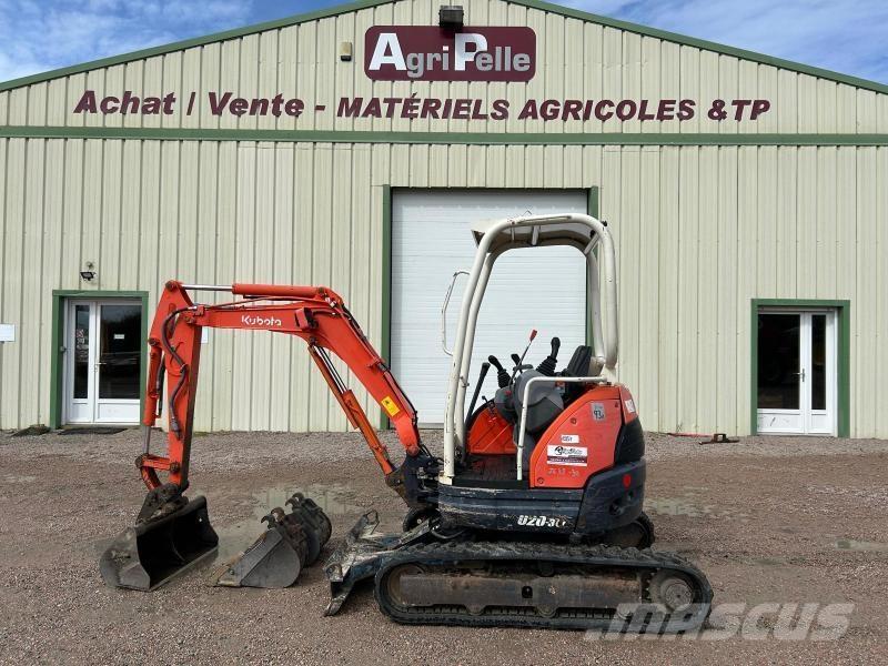 Kubota U20-3 Minigravere <7t