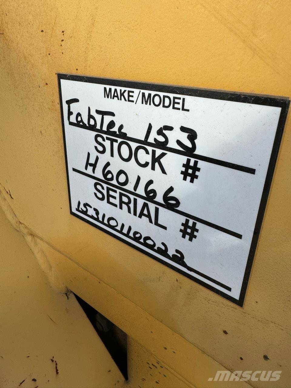 Fabtek 153 Skogsmaskiner - Annet