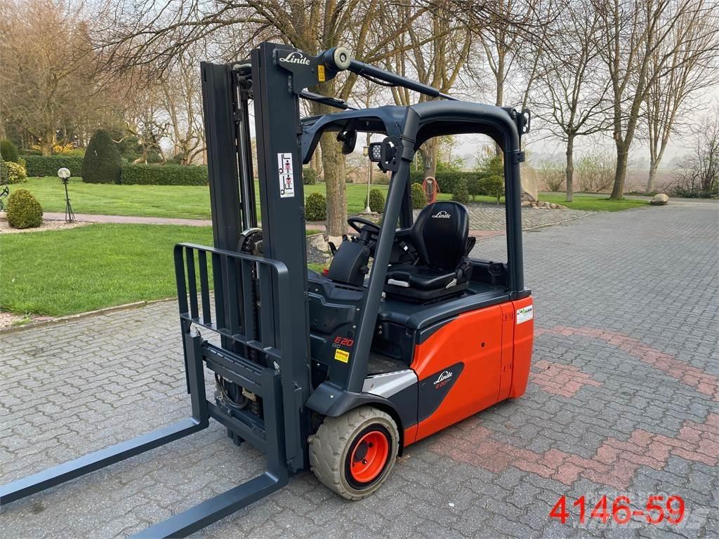 Linde E 20 L 02 Elektriske trucker