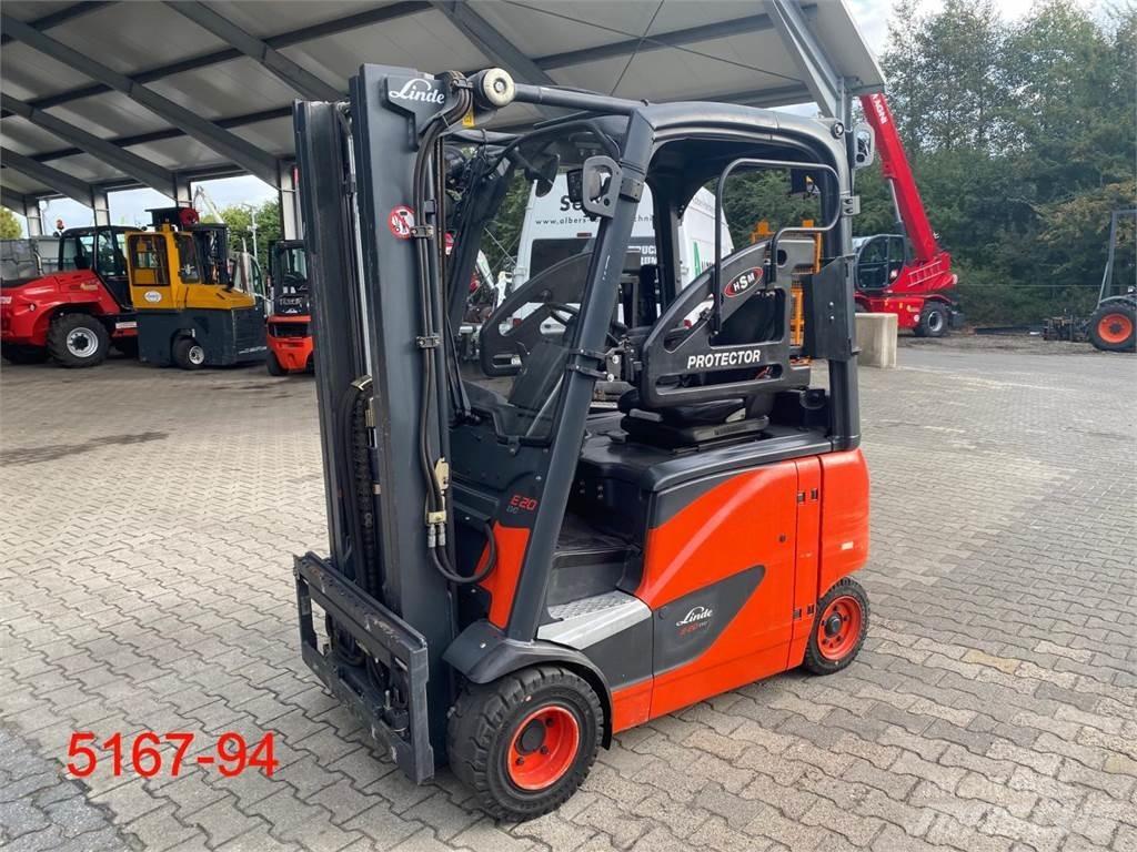 Linde E 20 PH 02 Elektriske trucker