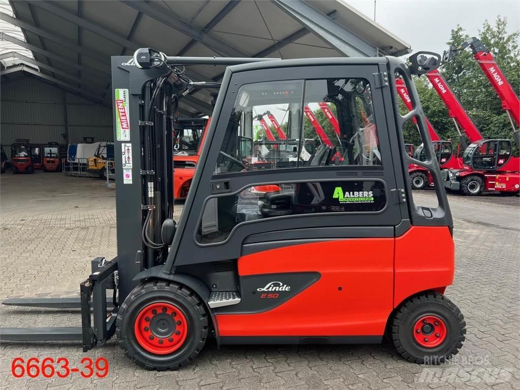 Linde E 50 HL 01 Elektriske trucker