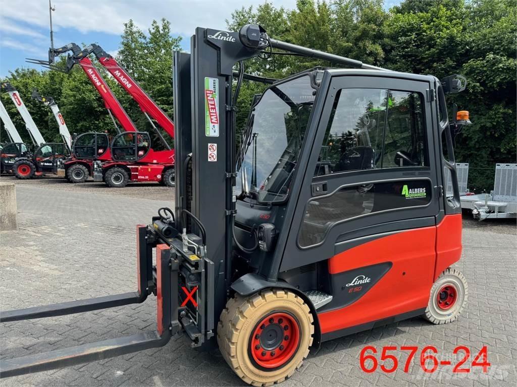 Linde E 50 HL 01 Elektriske trucker