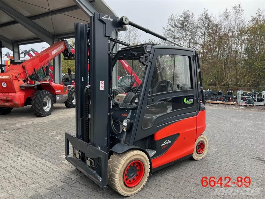 Linde E 50 HL 01 Elektriske trucker
