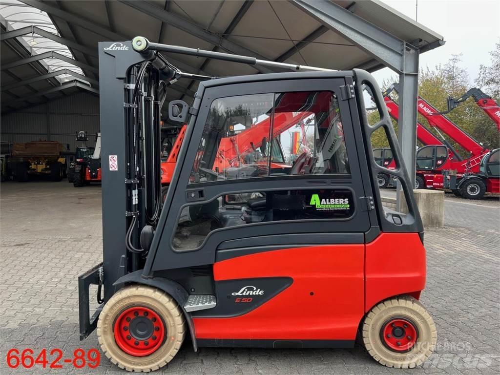 Linde E 50 HL 01 Elektriske trucker