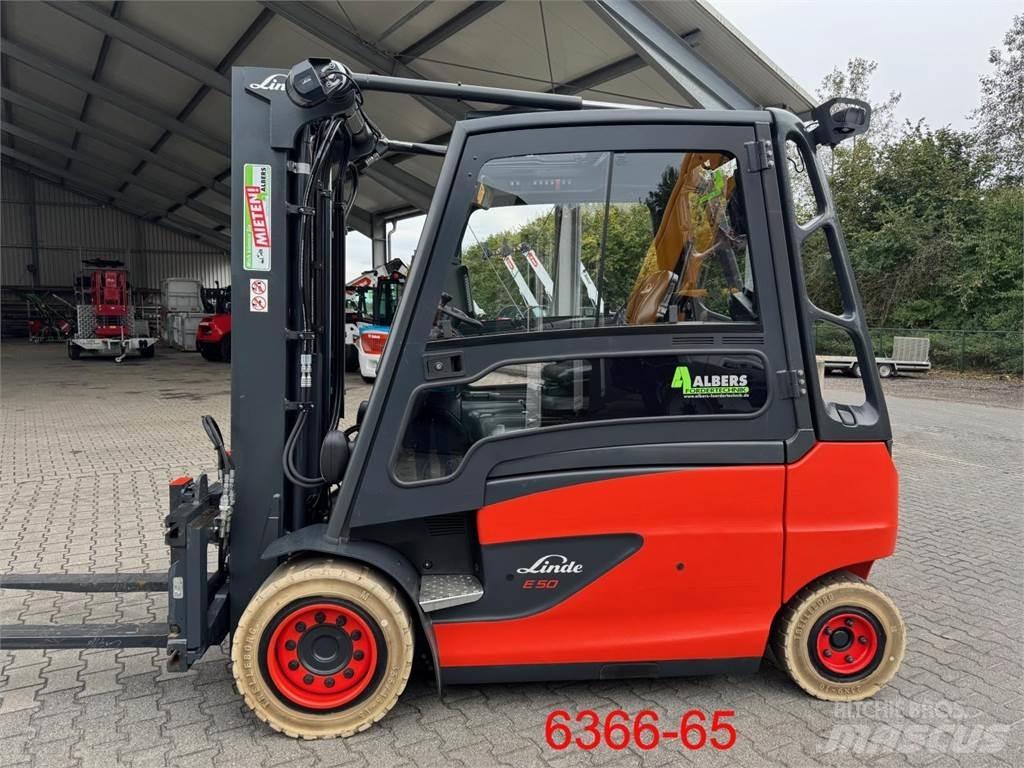 Linde E 50 HL - 01 / 600 Elektriske trucker