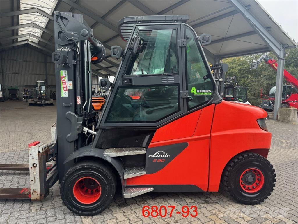 Linde E 80-01 / 900 Elektriske trucker
