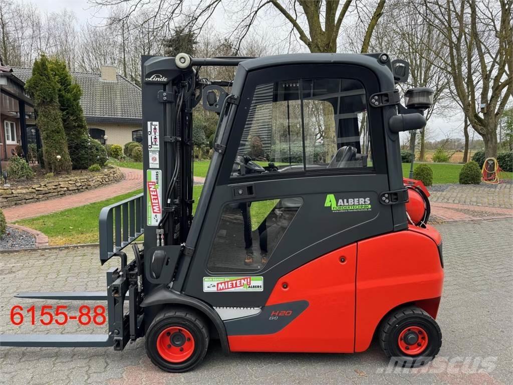 Linde H 20 T 01 Propan trucker