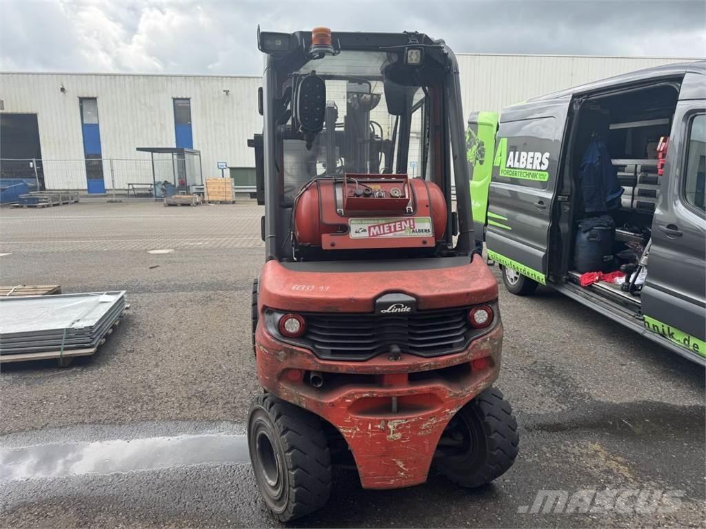 Linde H 35 T 01 Propan trucker