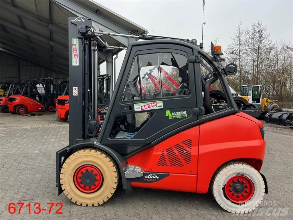 Linde H 50 T - 02 EVO Propan trucker