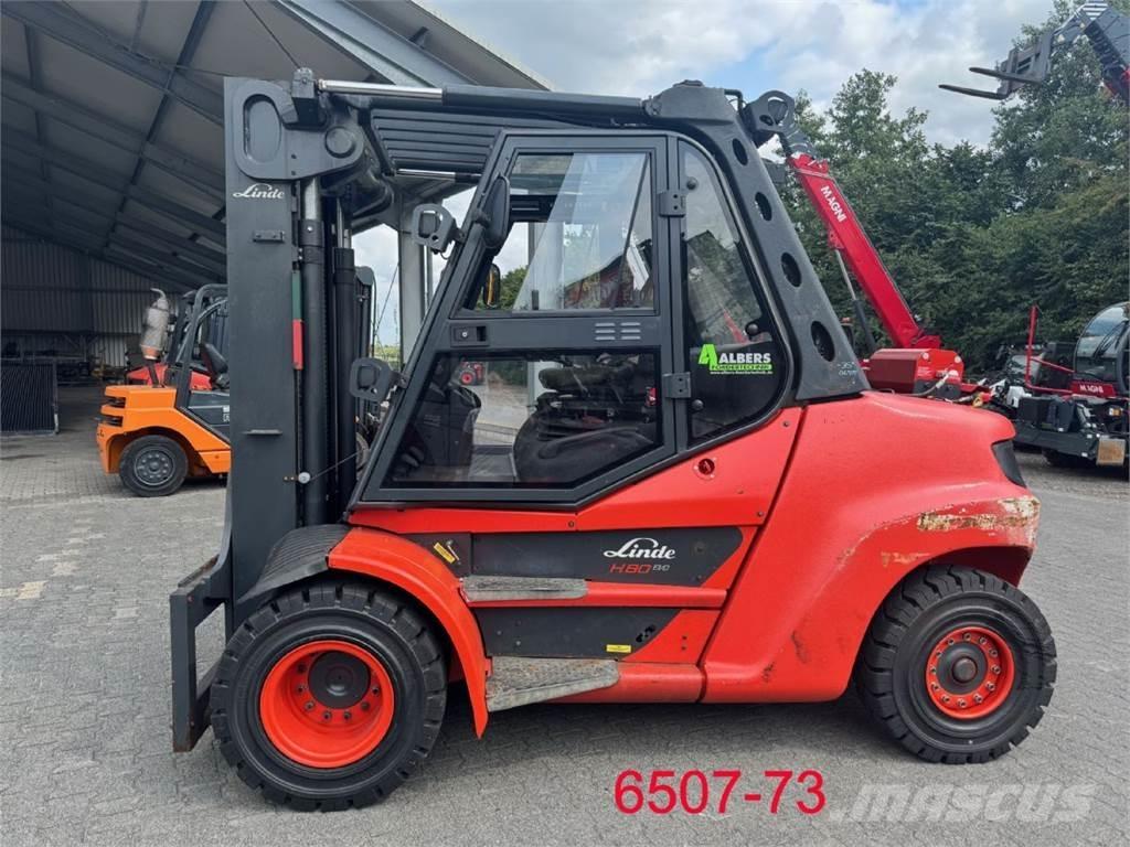 Linde H 80 D 03 / 900 Diesel Trucker