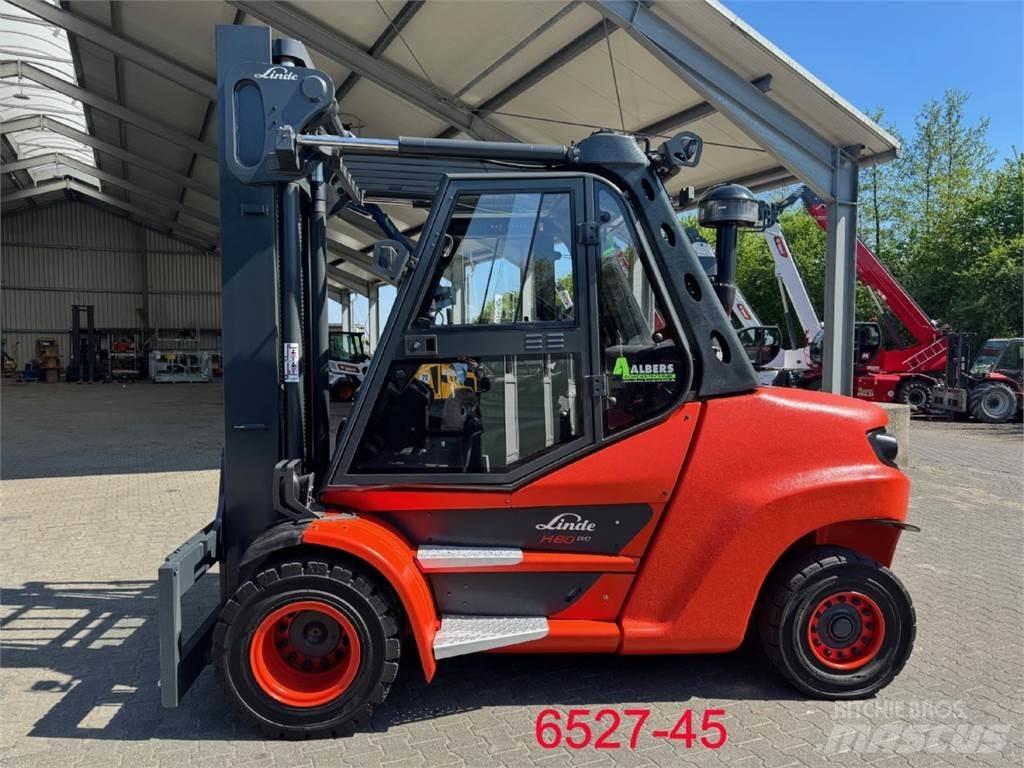 Linde H 80 D 03 / 900 Diesel Trucker