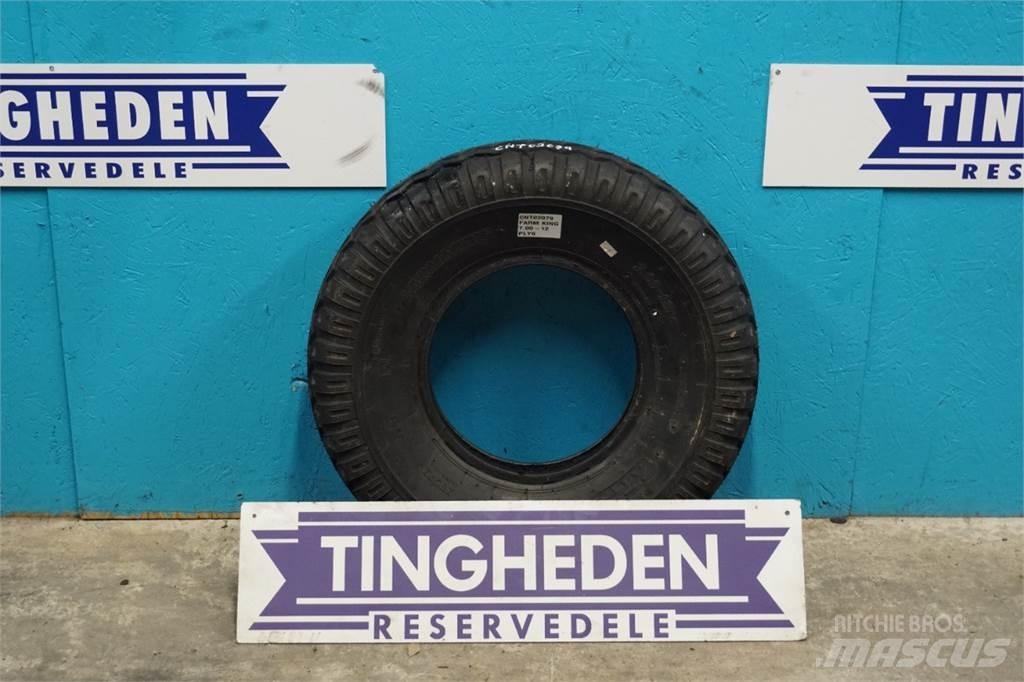  12 7.00-12 Dekk, hjul og felger