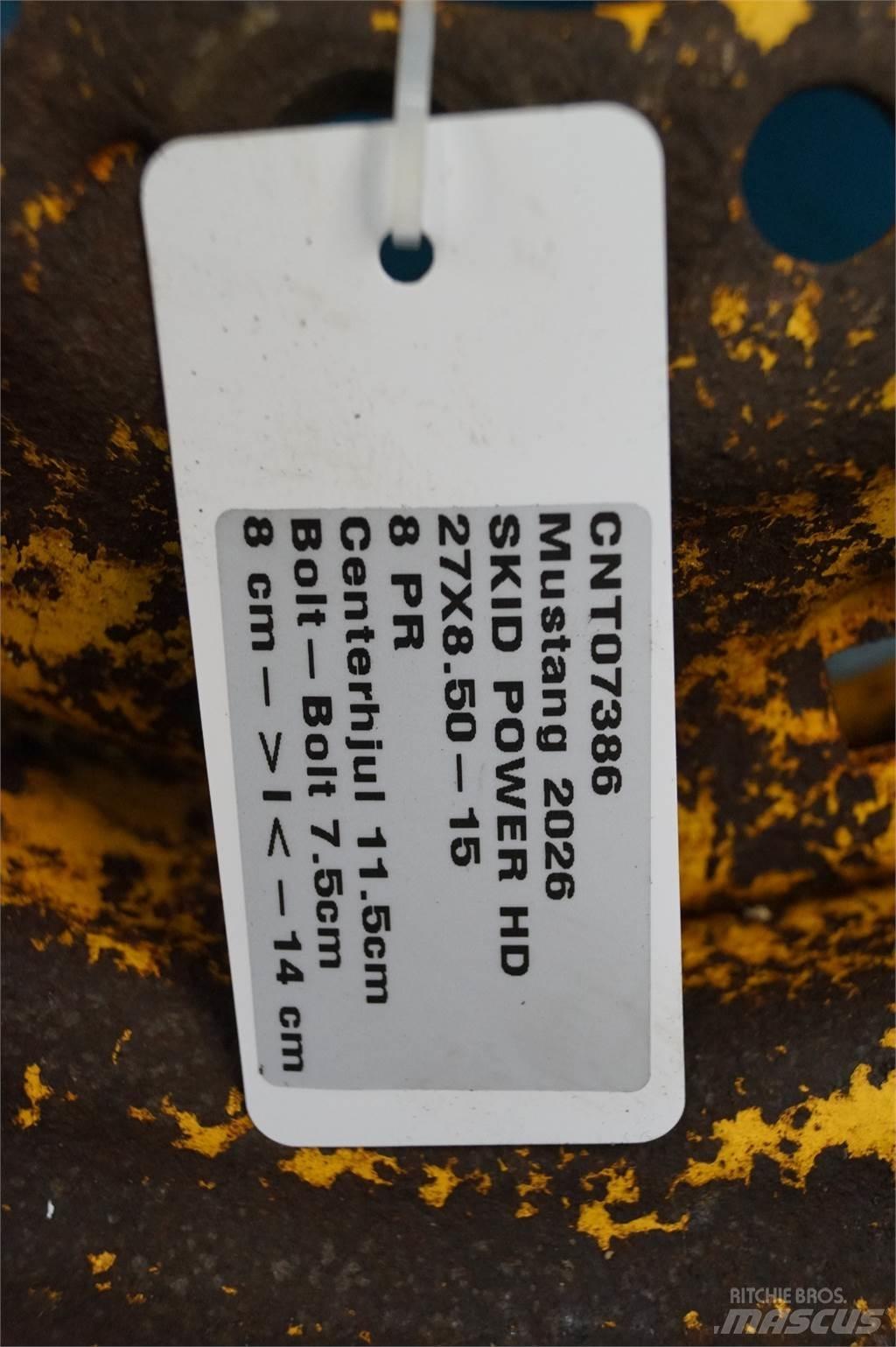  15 27X8.50-15 Dekk, hjul og felger