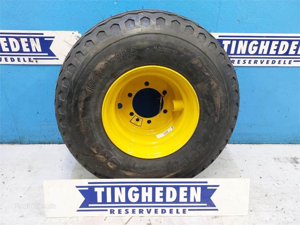  15.5 400/60-15.5 Dekk, hjul og felger