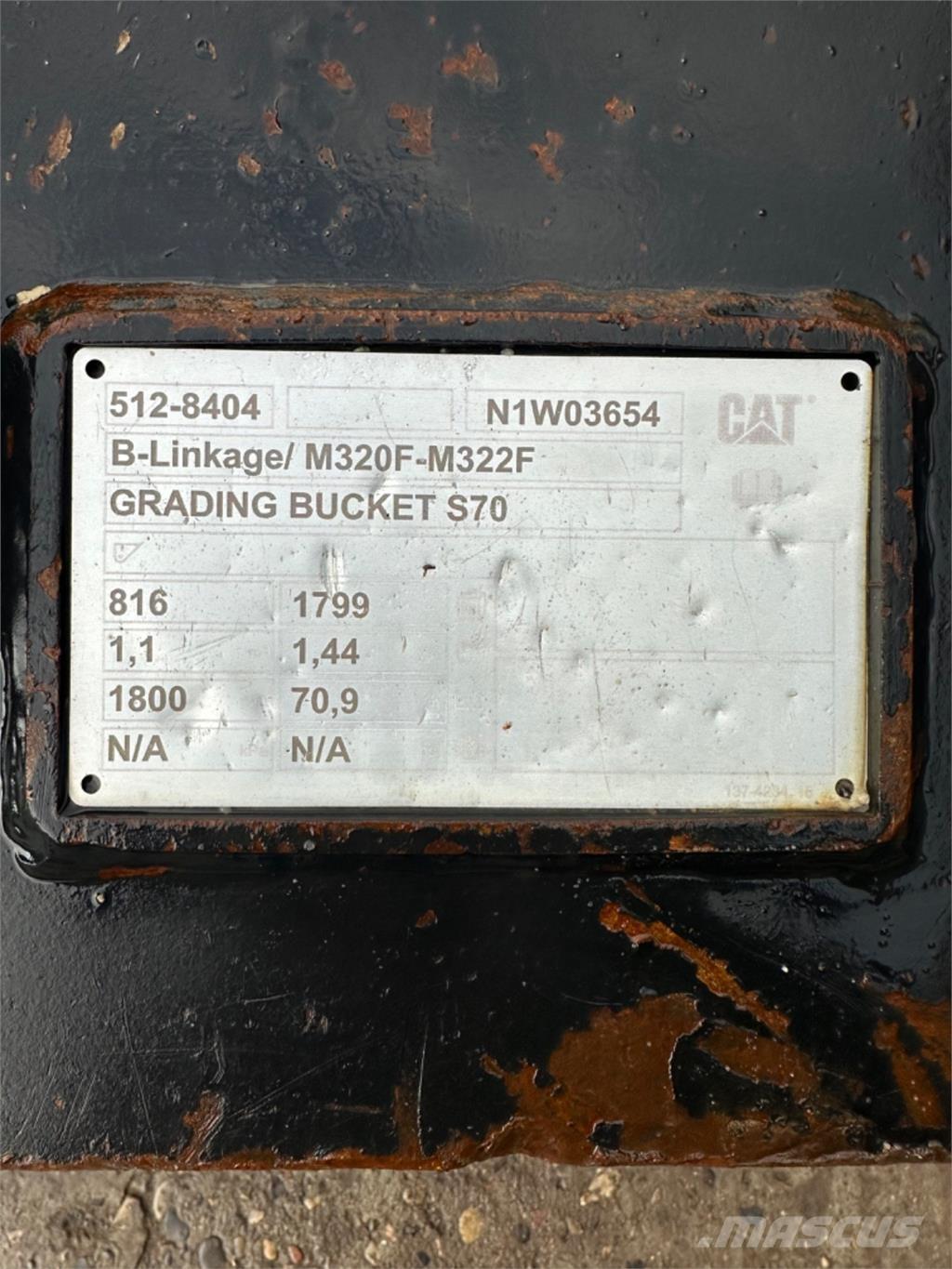  1750mm Skuffer
