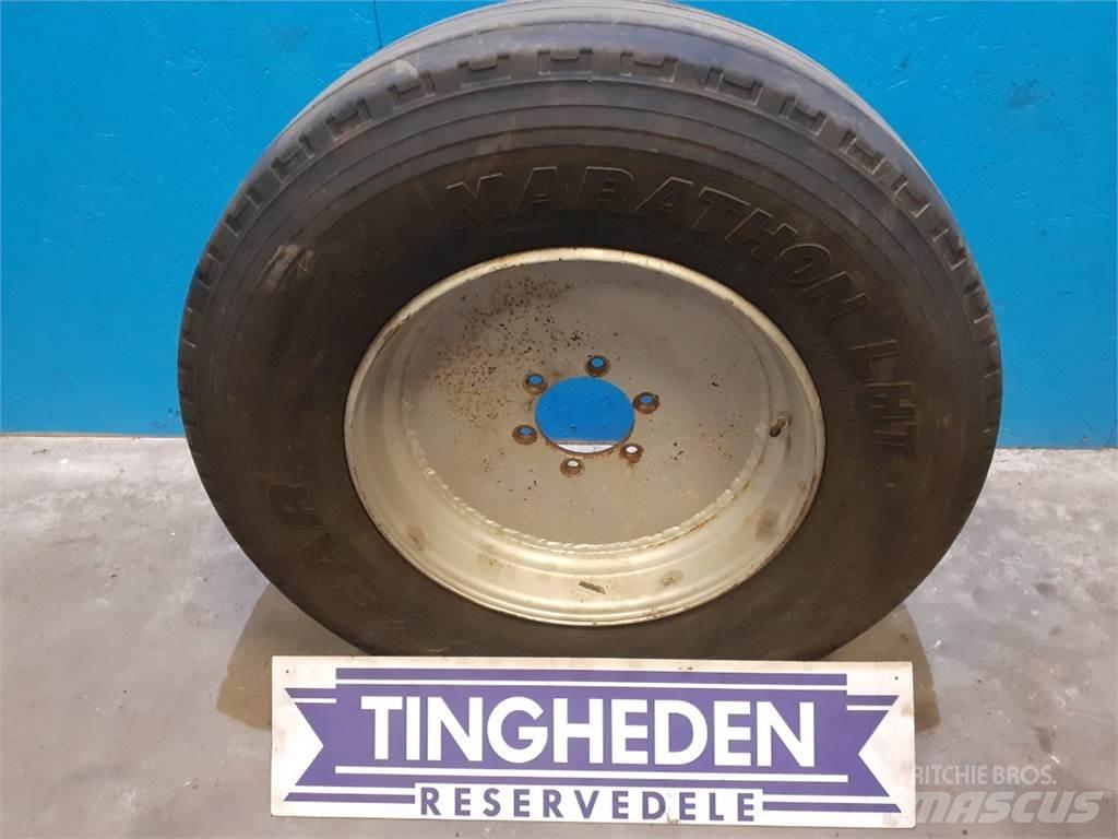  19.5 285/70R19.5 Dekk, hjul og felger