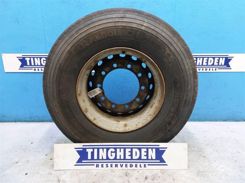  22.5 385/65-22.5 Dekk, hjul og felger
