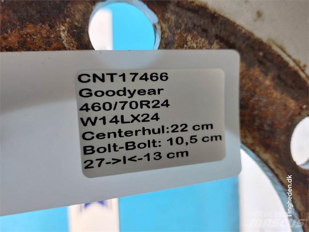  24 460/70R24 Dekk, hjul og felger