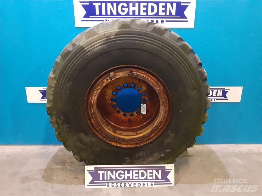  25 20.5R25 Dekk, hjul og felger