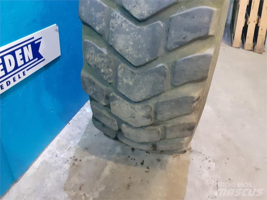  25 20.5R25 Dekk, hjul og felger