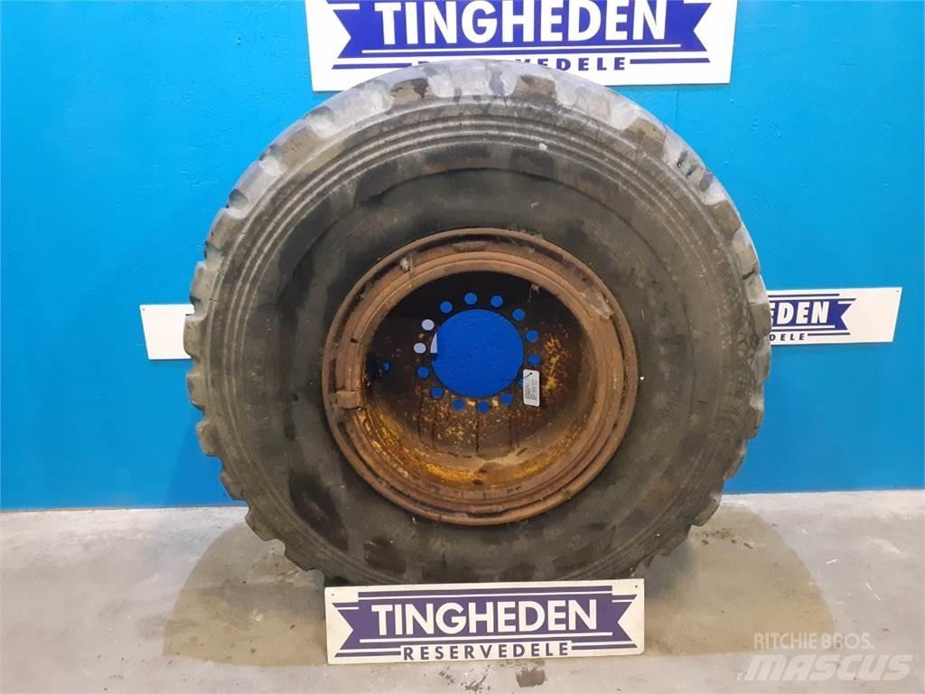  25 20.5R25 Dekk, hjul og felger