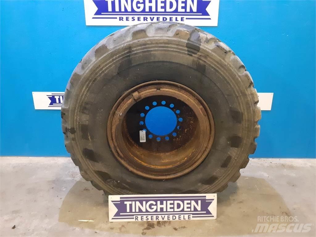  25 20.5R25 Dekk, hjul og felger