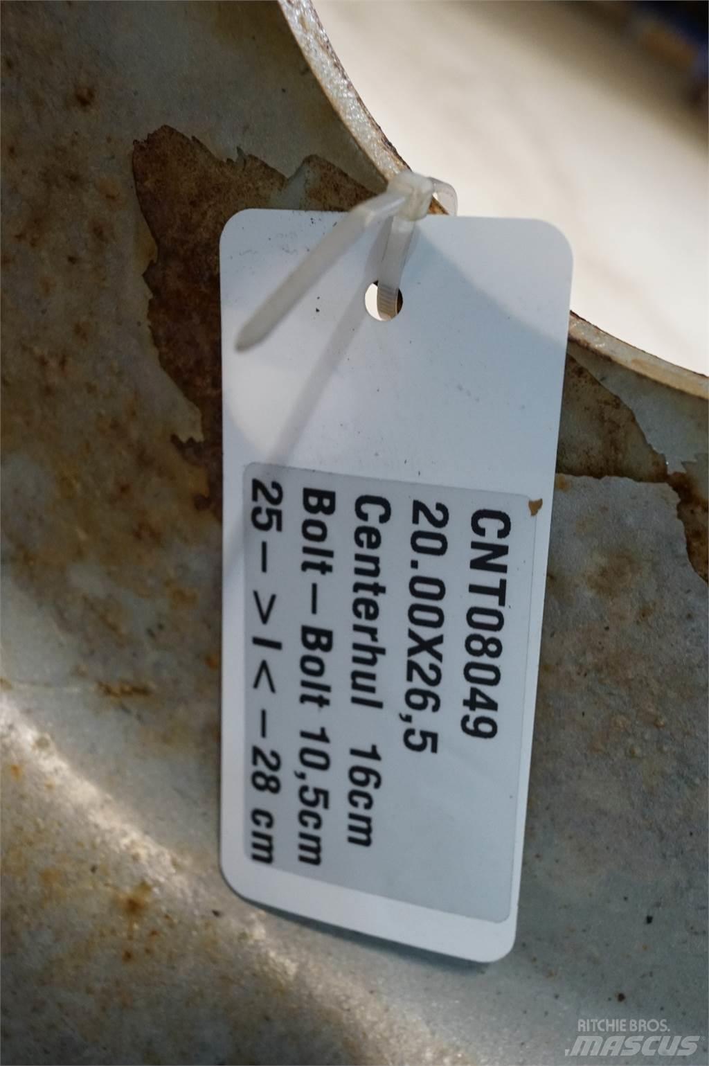  26.5 20.00X26.5 Dekk, hjul og felger