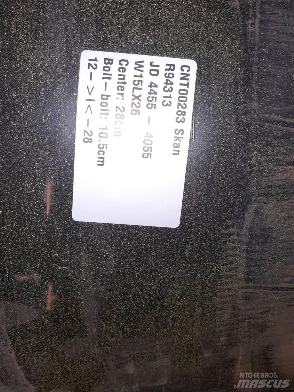  26 W15LX26 Dekk, hjul og felger