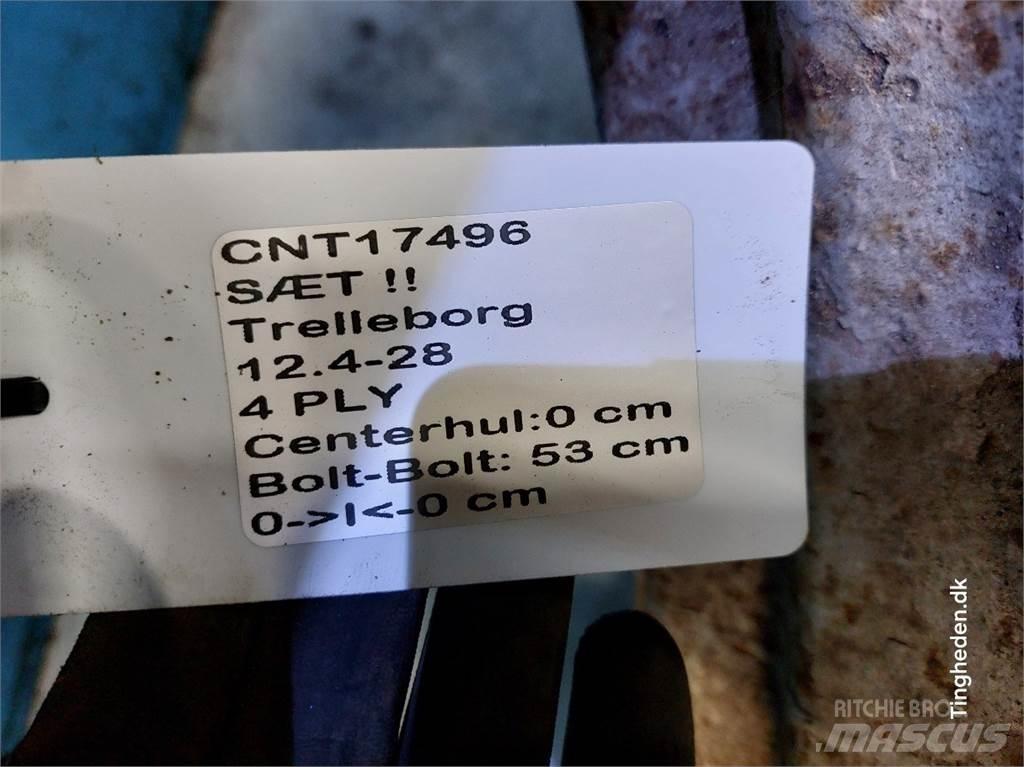  28 12.4-28 Dekk, hjul og felger