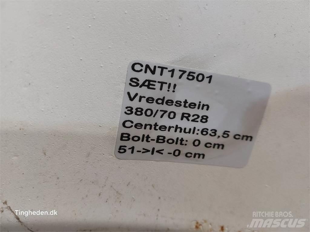  28 380/70R28 Dekk, hjul og felger