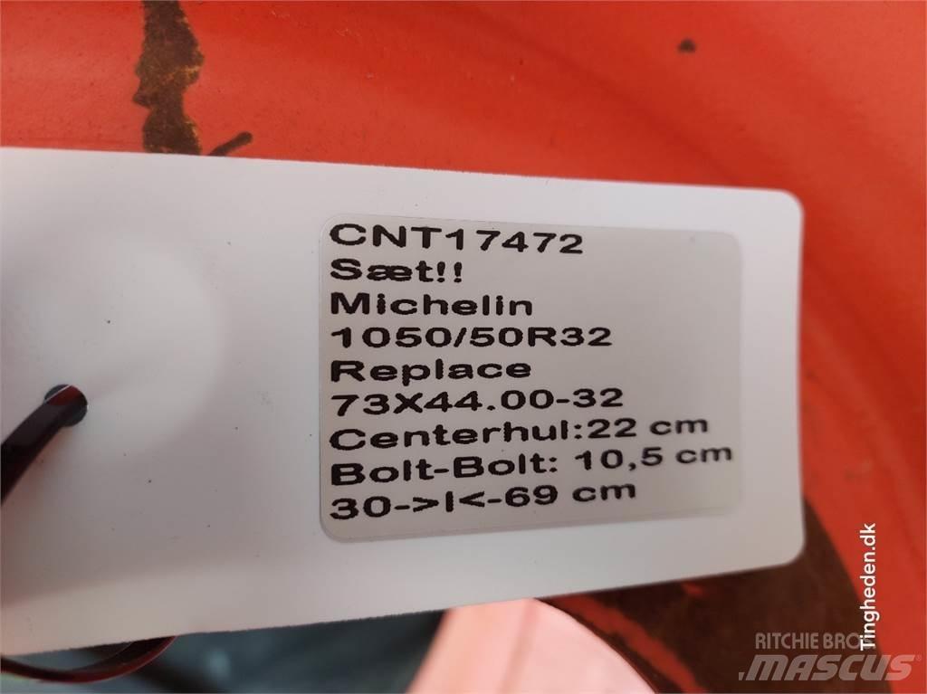  32 1050/50 R32 Dekk, hjul og felger