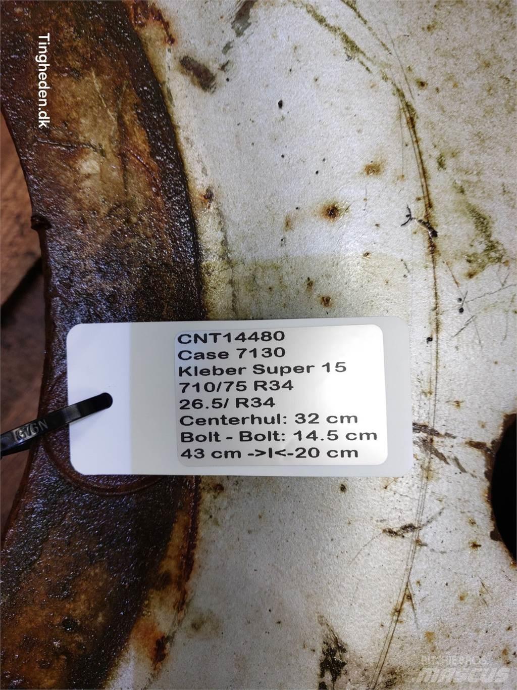  345 710/75 R34 Dekk, hjul og felger