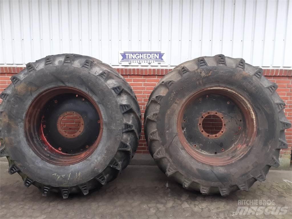 38 750/65R38 Dekk, hjul og felger