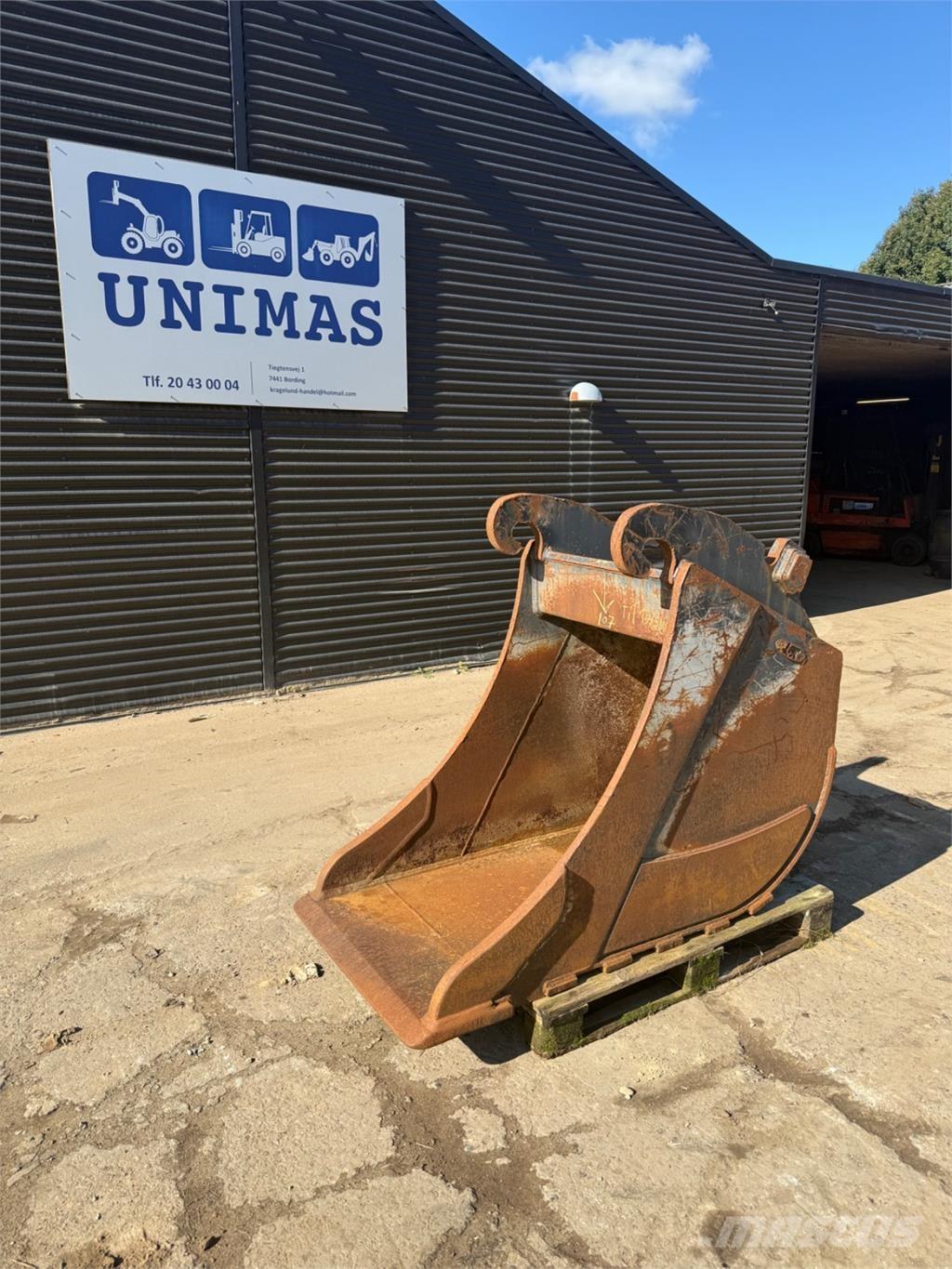  800mm CW40 skovl Skuffer