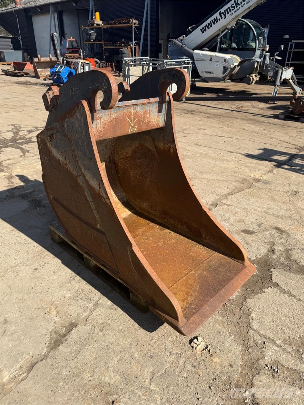  800mm CW40 skovl Skuffer