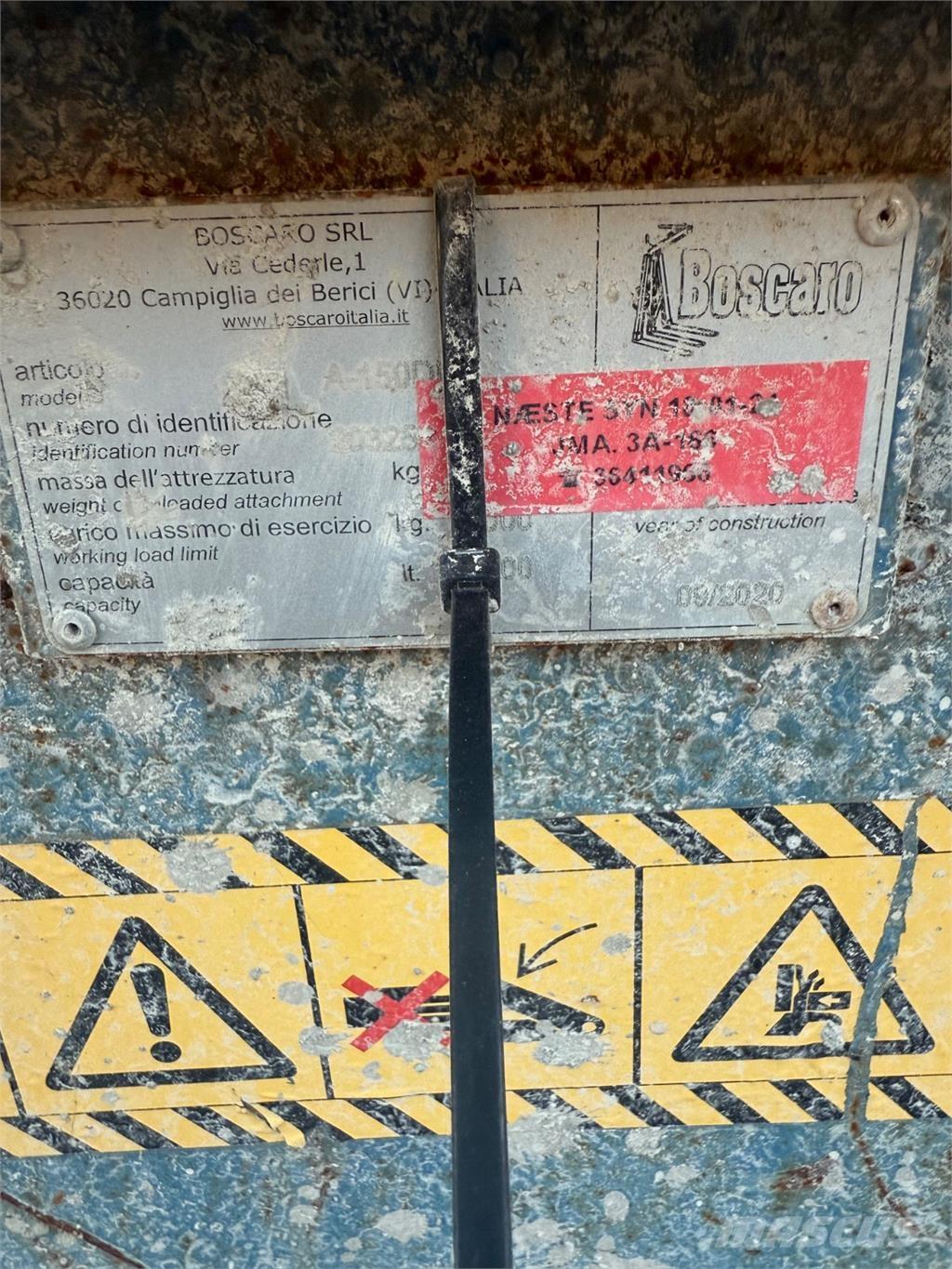  Betonspand Kran deler og utstyr