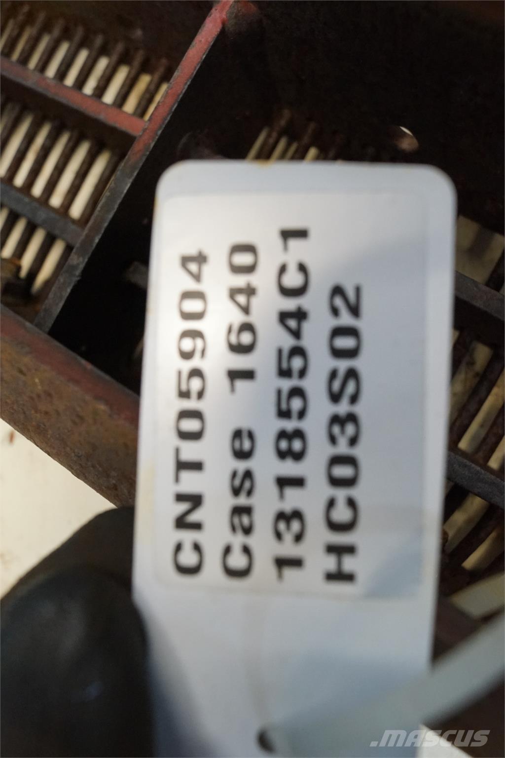 CASE 1640 Skurtresker tilbehør