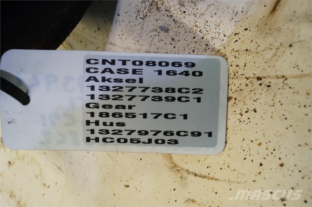 CASE 1640 Skurtresker tilbehør