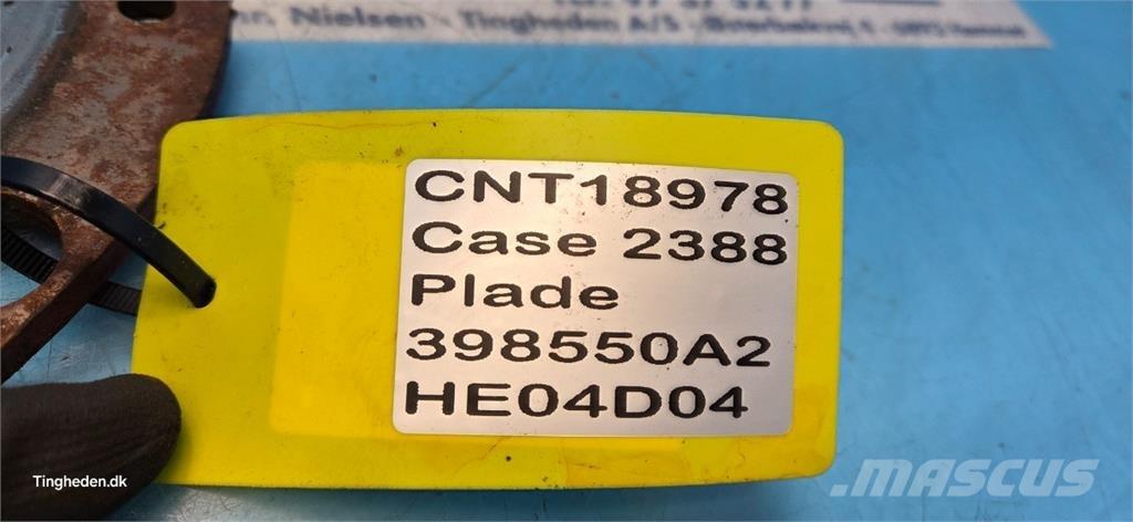 CASE 2388 Skurtresker tilbehør
