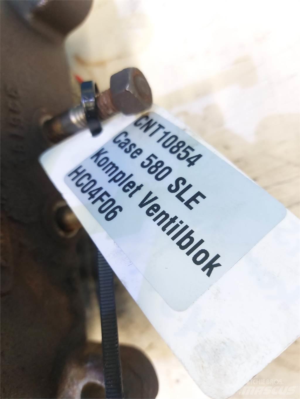 CASE 580 SLE Hydraulikk