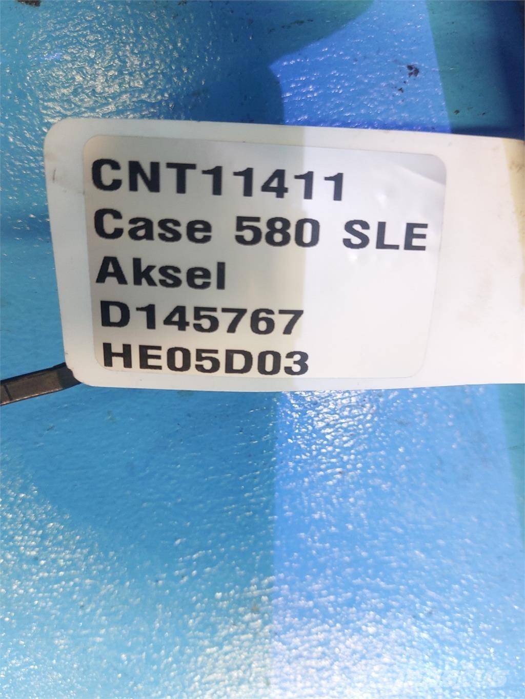 CASE 580 SLE Bommer og stikker
