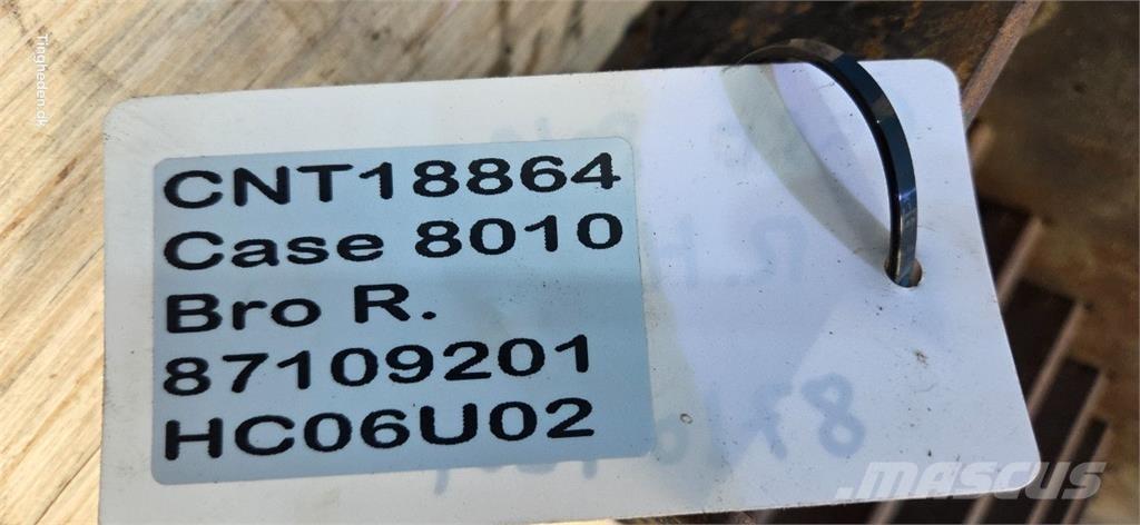 CASE 8010 Skurtresker tilbehør